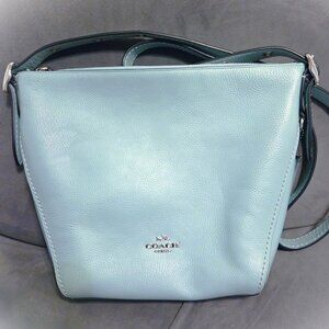 Coach Small Dufflette in Natural Calf Leather style 21377